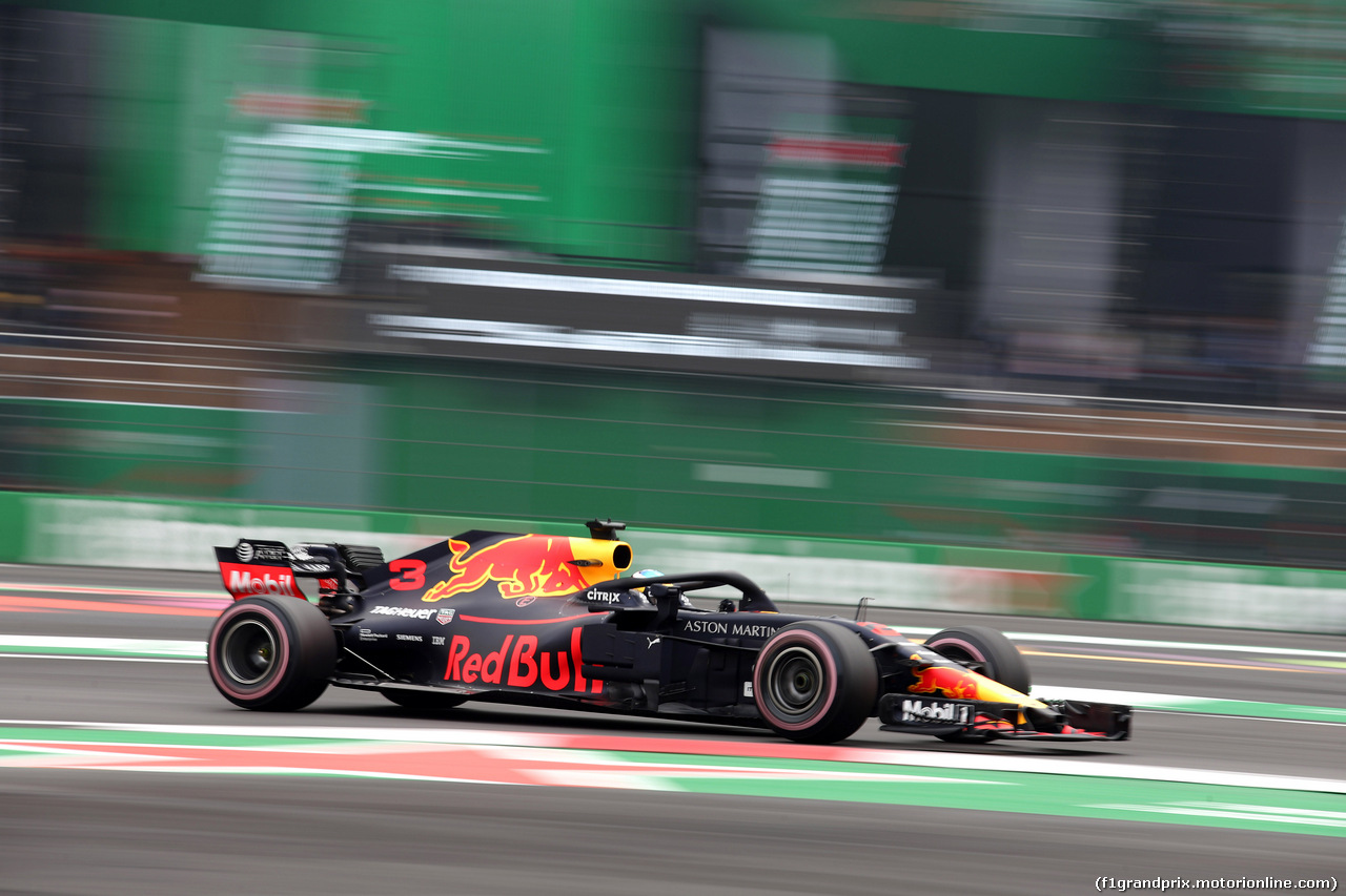 GP MESSICO, 27.10.2018 - Prove Libere 3, Daniel Ricciardo (AUS) Red Bull Racing RB14