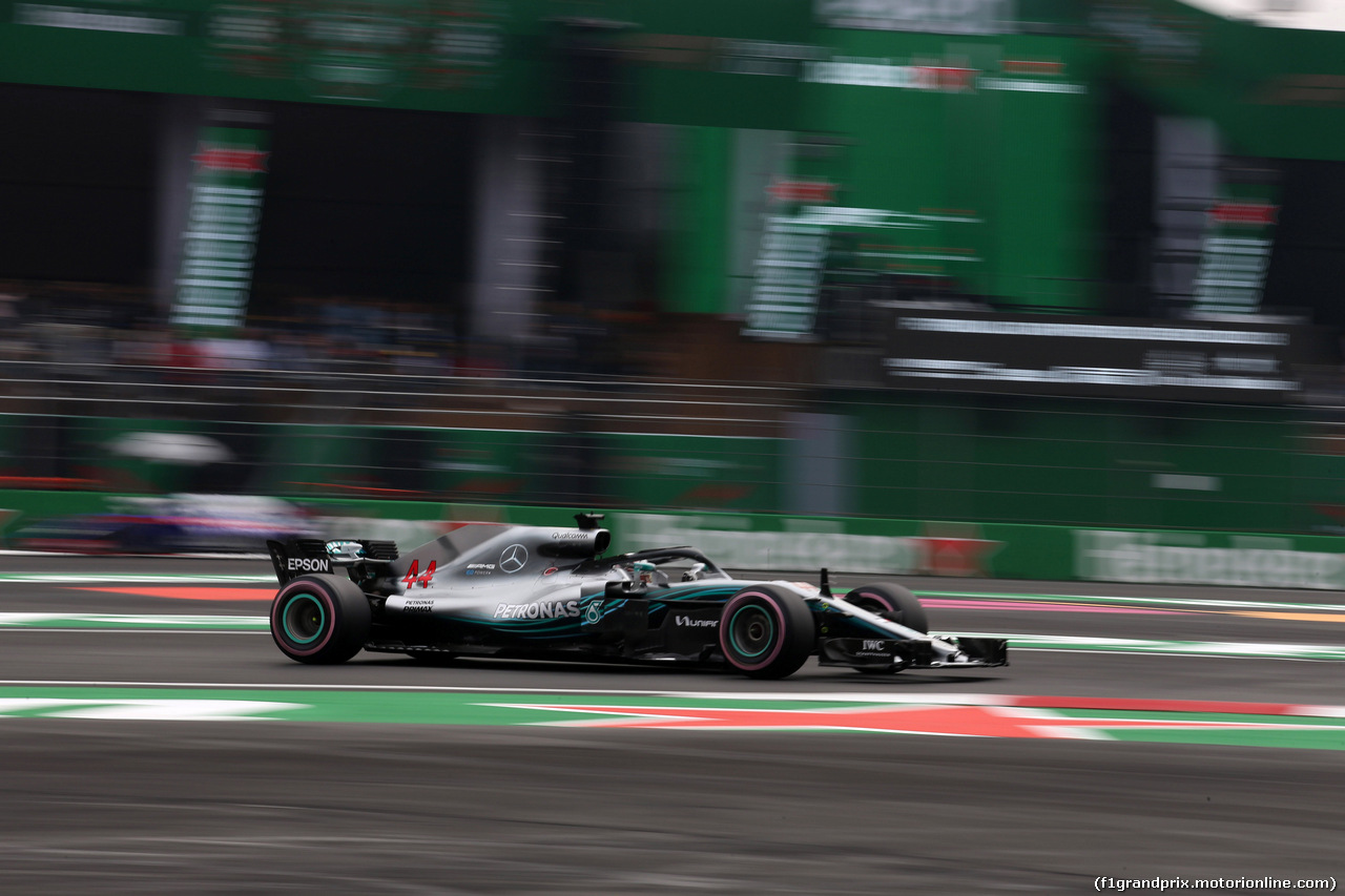 GP MESSICO, 27.10.2018 - Prove Libere 3, Lewis Hamilton (GBR) Mercedes AMG F1 W09