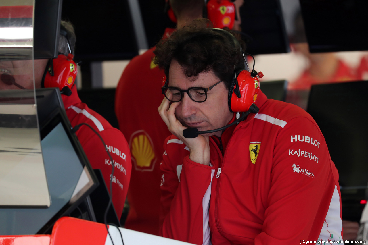 GP MESSICO, 27.10.2018 - Prove Libere 3, Mattia Binotto (ITA) Chief Technical Officer, Ferrari