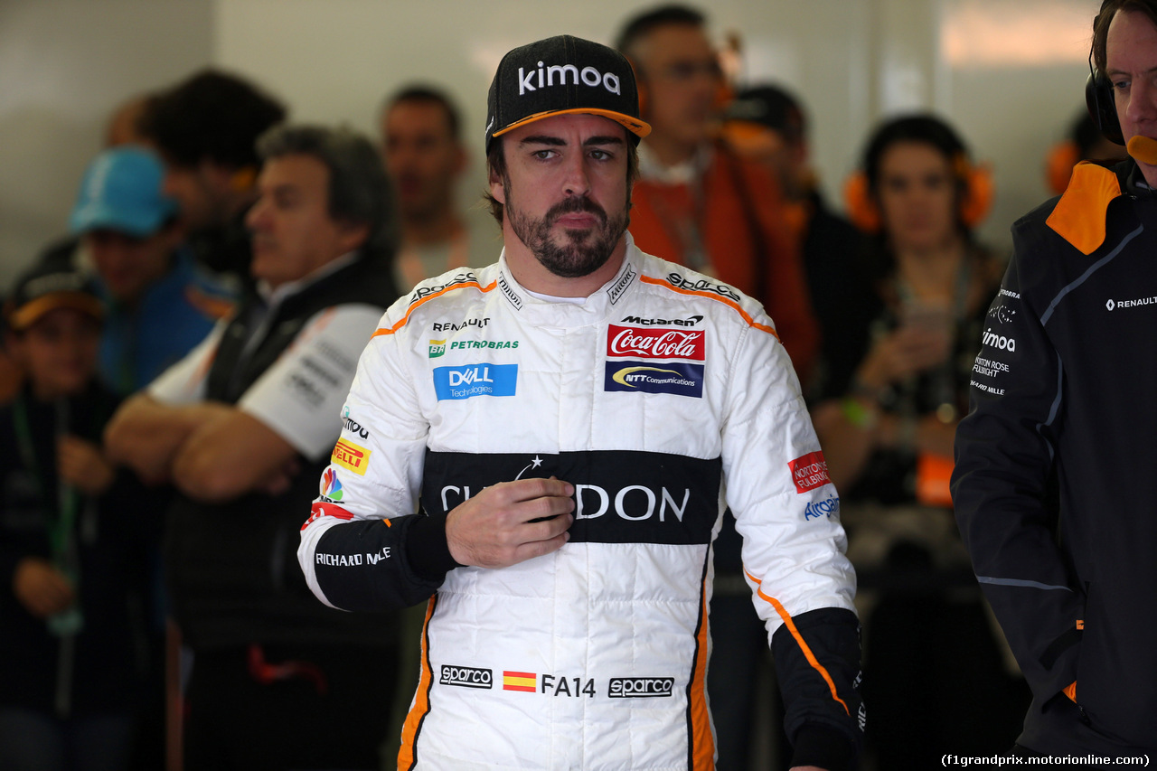 GP MESSICO, 27.10.2018 - Prove Libere 3, Fernando Alonso (ESP) McLaren MCL33