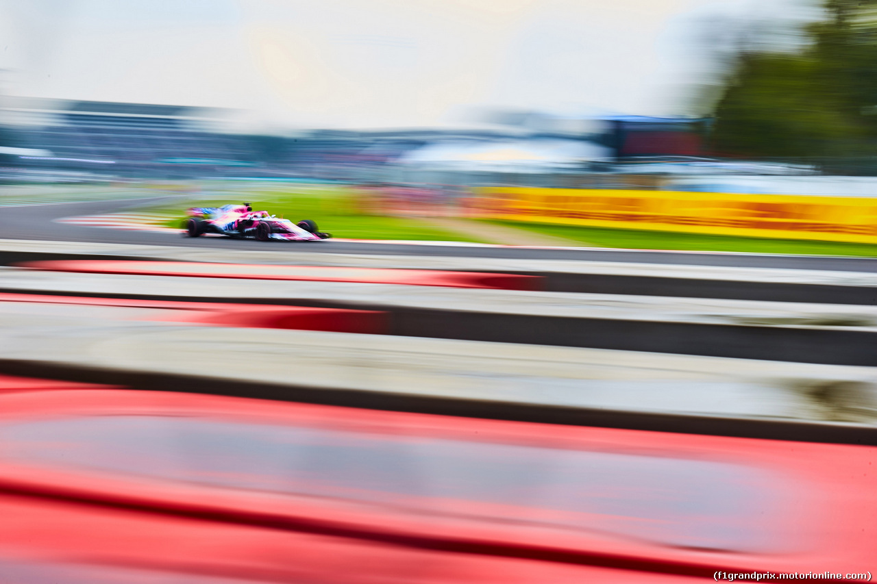 GP MESSICO, 27.10.2018 - Prove Libere 3, Sergio Perez (MEX) Racing Point Force India F1 VJM11