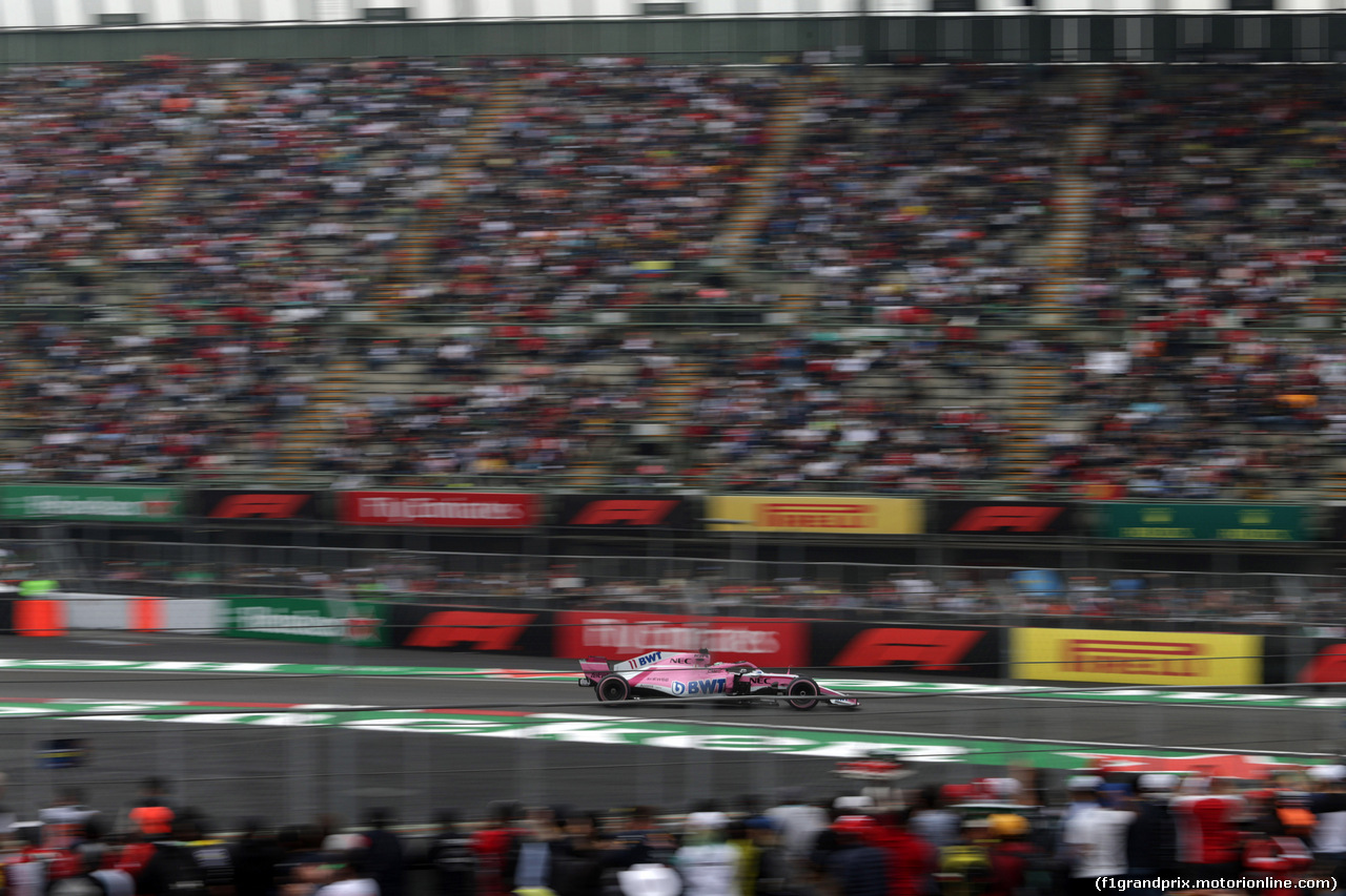 GP MESSICO, 27.10.2018 - Qualifiche, Sergio Perez (MEX) Racing Point Force India F1 VJM11