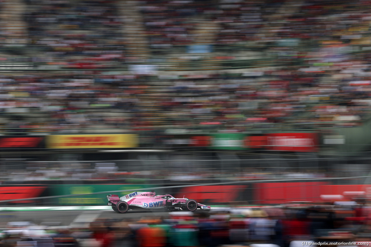 GP MESSICO, 27.10.2018 - Qualifiche, Sergio Perez (MEX) Racing Point Force India F1 VJM11