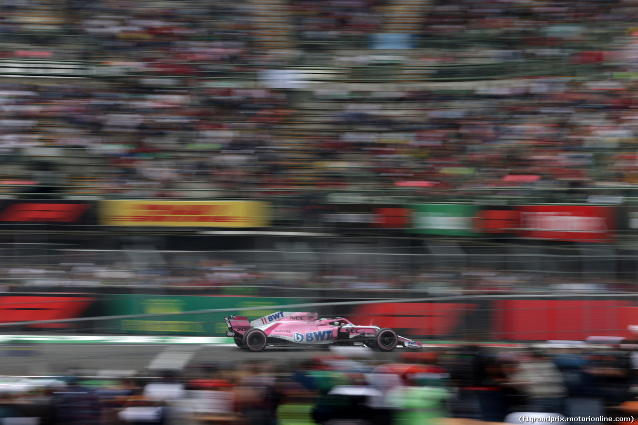 GP MESSICO, 27.10.2018 - Qualifiche, Sergio Perez (MEX) Racing Point Force India F1 VJM11