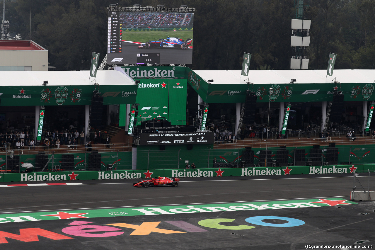 GP MESSICO, 27.10.2018 - Qualifiche, Kimi Raikkonen (FIN) Ferrari SF71H