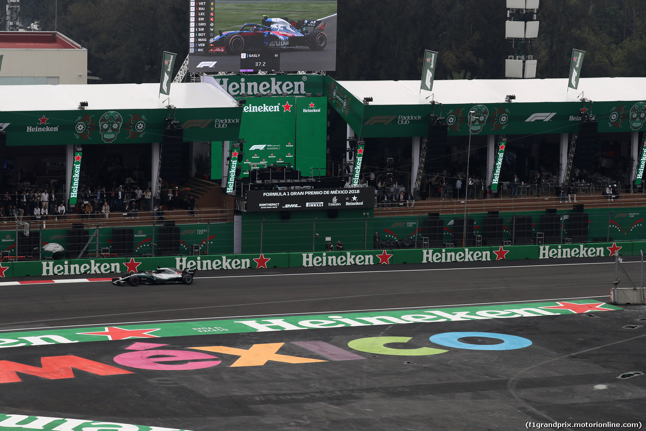 GP MESSICO, 27.10.2018 - Qualifiche, Lewis Hamilton (GBR) Mercedes AMG F1 W09