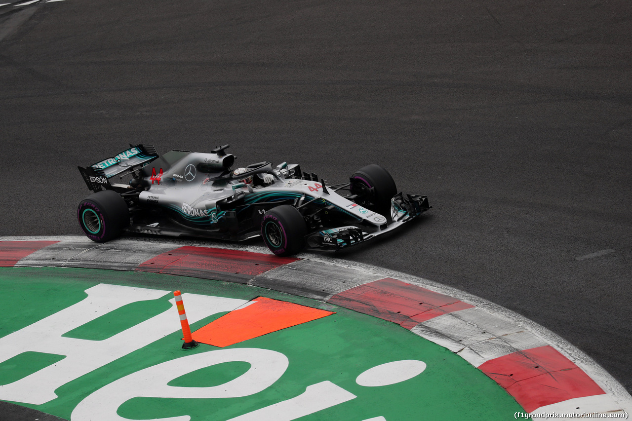 GP MESSICO, 27.10.2018 - Qualifiche, Lewis Hamilton (GBR) Mercedes AMG F1 W09