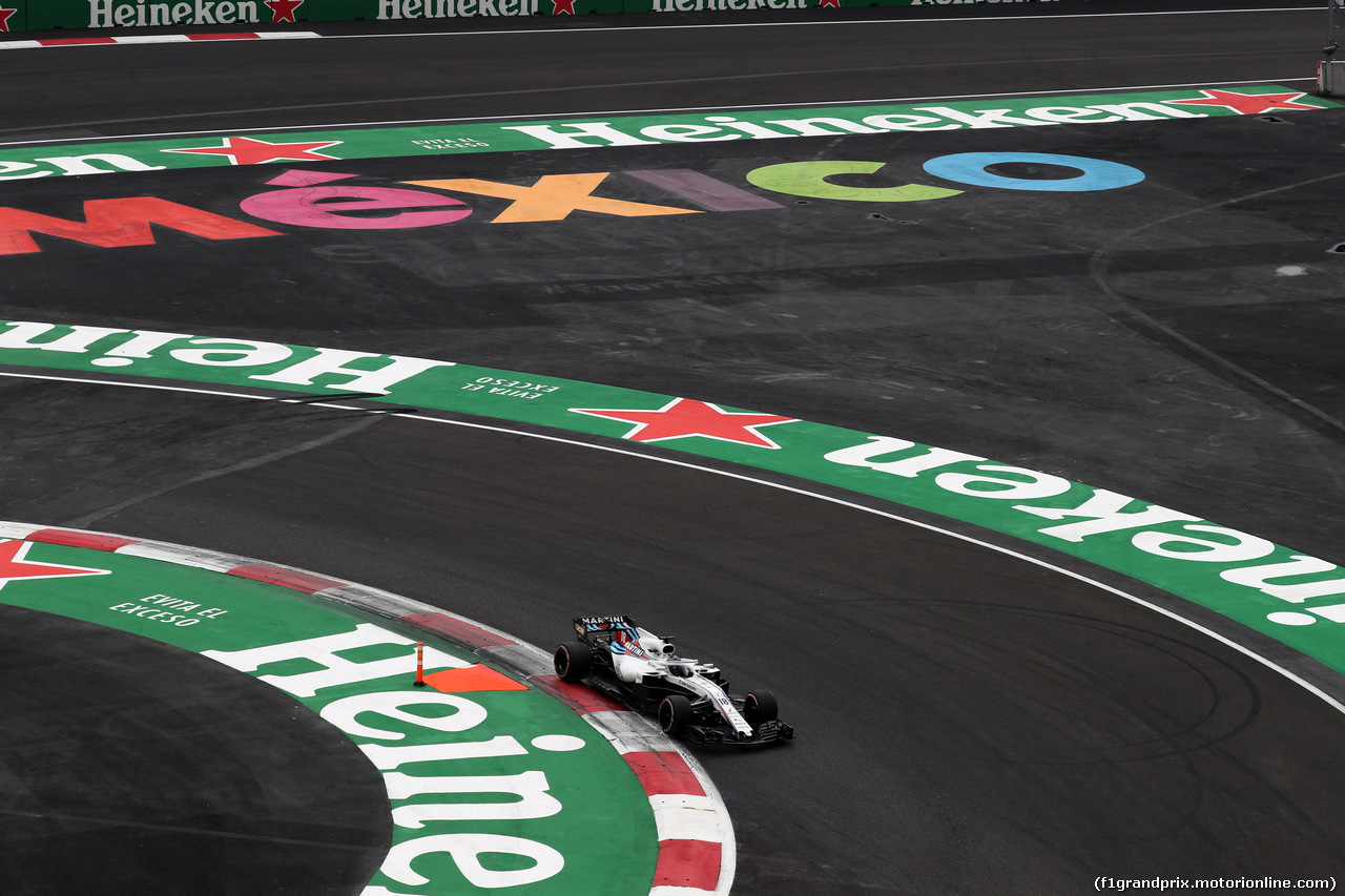 GP MESSICO, 27.10.2018 - Qualifiche, Lance Stroll (CDN) Williams FW41