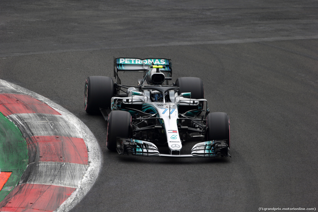 GP MESSICO, 27.10.2018 - Qualifiche, Valtteri Bottas (FIN) Mercedes AMG F1 W09