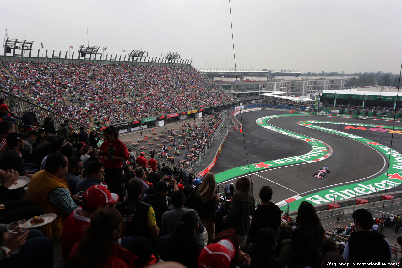 GP MESSICO, 27.10.2018 - Qualifiche, Sergio Perez (MEX) Racing Point Force India F1 VJM11