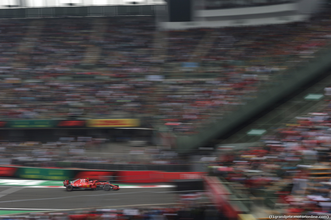 GP MESSICO, 27.10.2018 - Qualifiche, Kimi Raikkonen (FIN) Ferrari SF71H