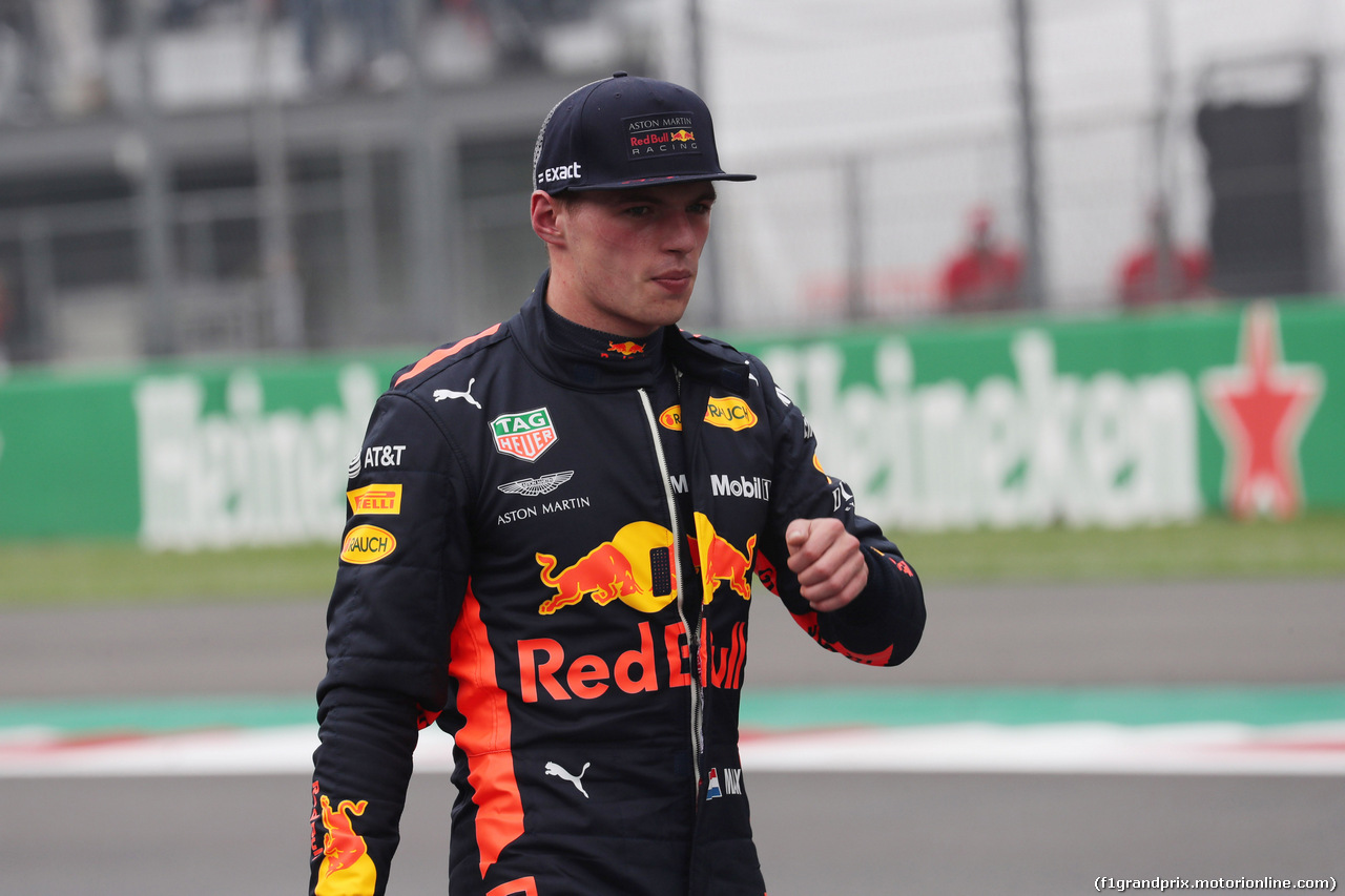 GP MESSICO, 27.10.2018 - Qualifiche, 2nd place Max Verstappen (NED) Red Bull Racing RB14