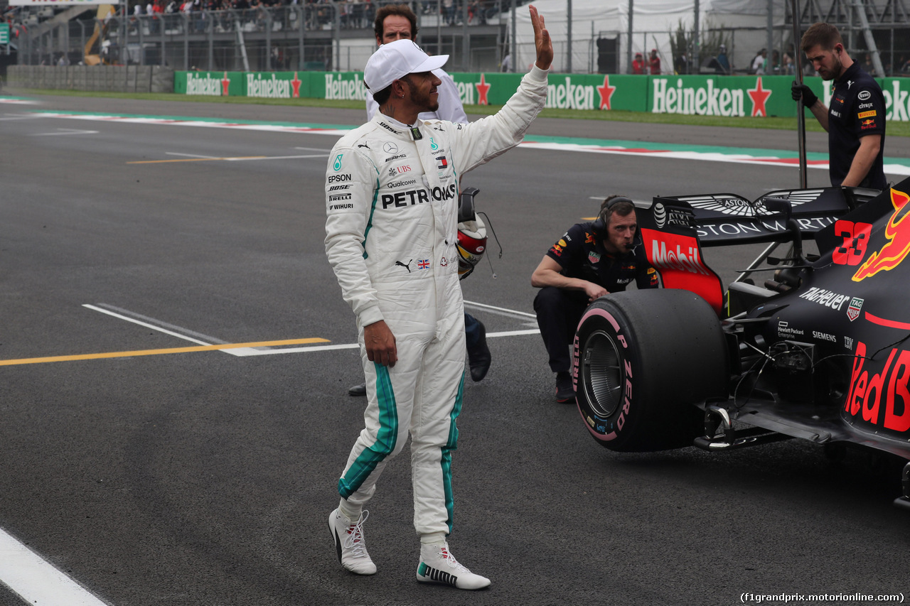 GP MESSICO, 27.10.2018 - Qualifiche, 3rd place Lewis Hamilton (GBR) Mercedes AMG F1 W09