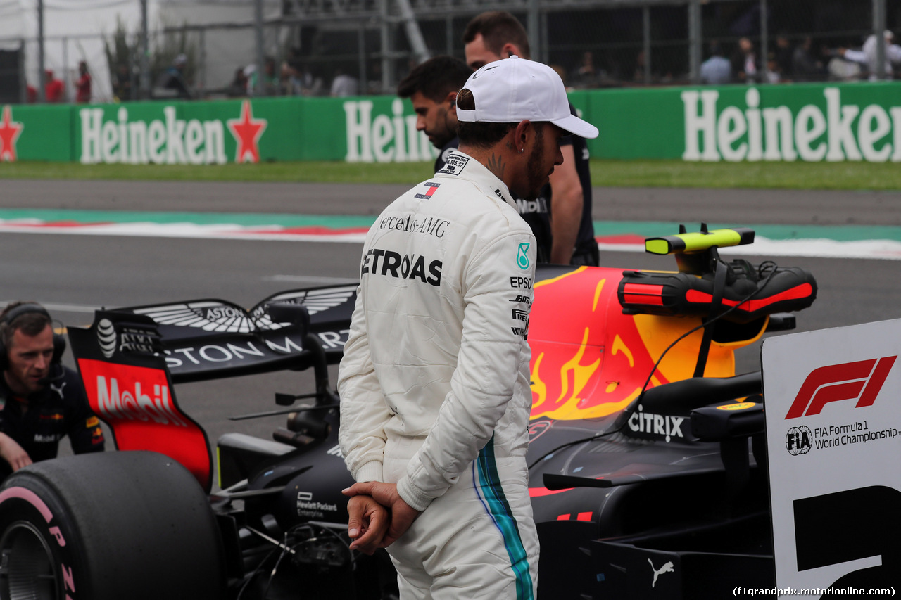 GP MESSICO, 27.10.2018 - Qualifiche, 3rd place Lewis Hamilton (GBR) Mercedes AMG F1 W09