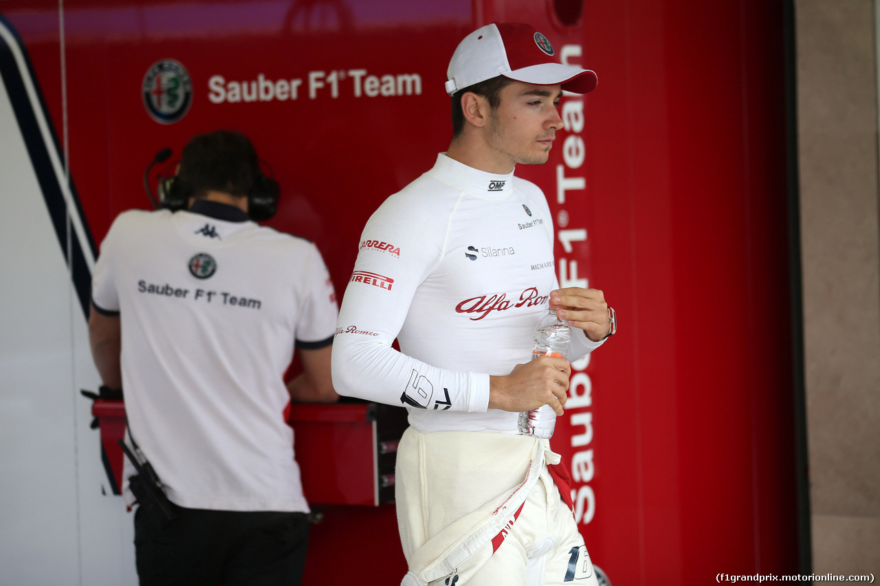 GP MESSICO, 27.10.2018 - Qualifiche, Charles Leclerc (MON) Sauber C37