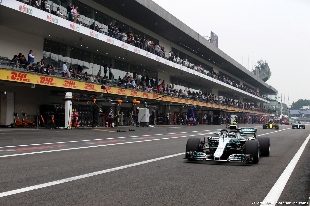 GP MESSICO, 27.10.2018 - Qualifiche, Valtteri Bottas (FIN) Mercedes AMG F1 W09