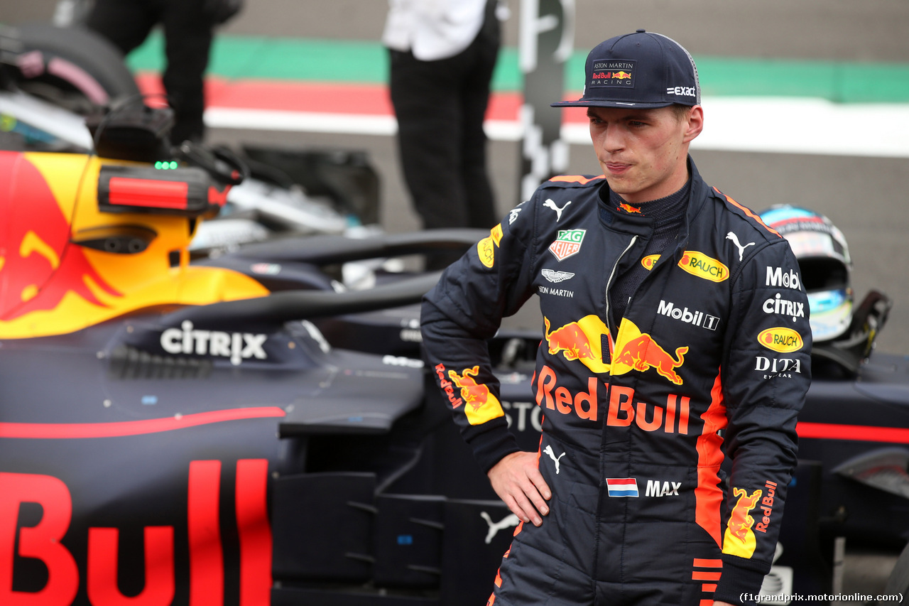 GP MESSICO, 27.10.2018 - Qualifiche, 2nd place Max Verstappen (NED) Red Bull Racing RB14