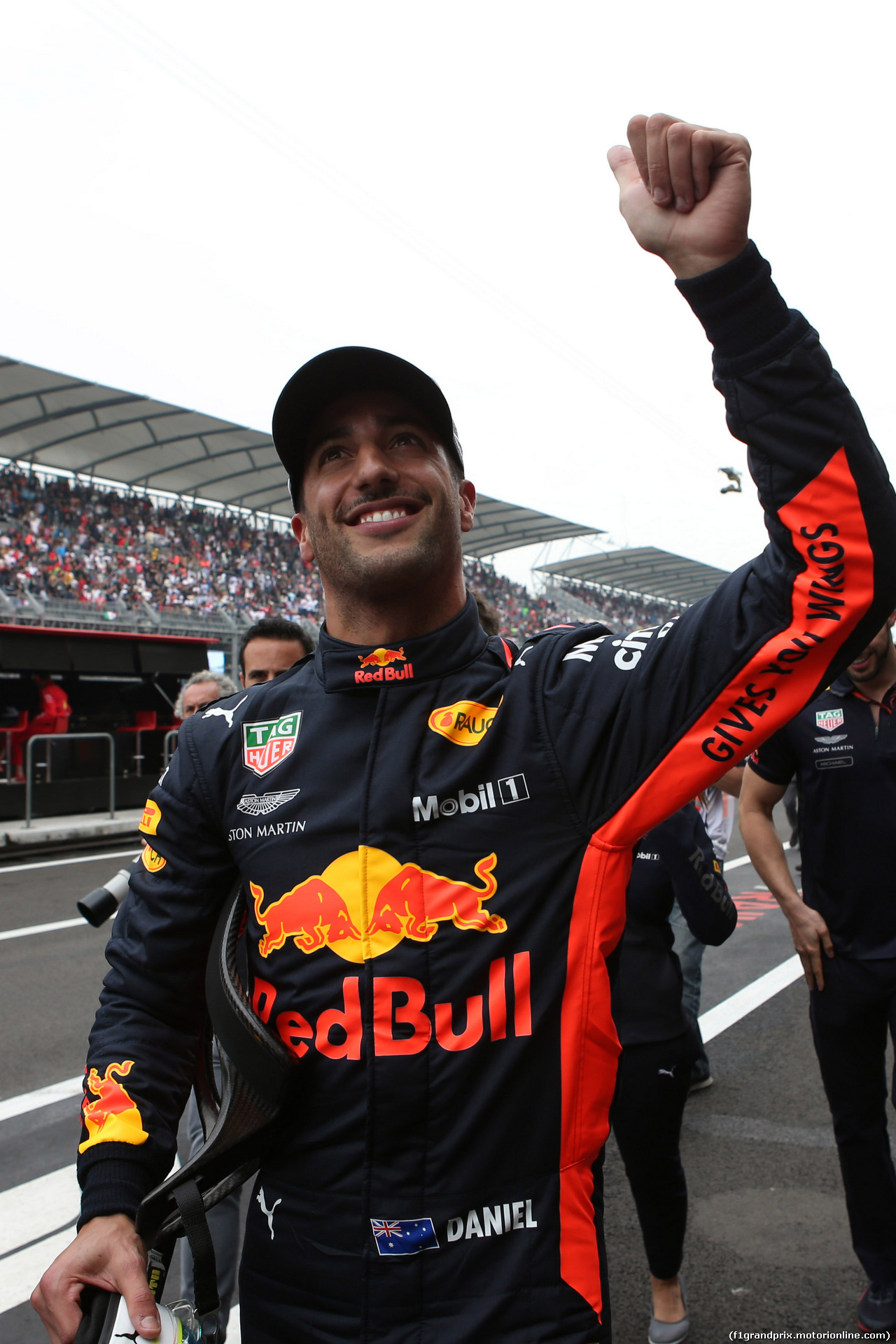 GP MESSICO, 27.10.2018 - Qualifiche, Daniel Ricciardo (AUS) Red Bull Racing RB14 pole position