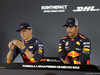 GP MESSICO, 27.10.2018 - Qualifiche, Conferenza Stampa, Max Verstappen (NED) Red Bull Racing RB14 e Daniel Ricciardo (AUS) Red Bull Racing RB14