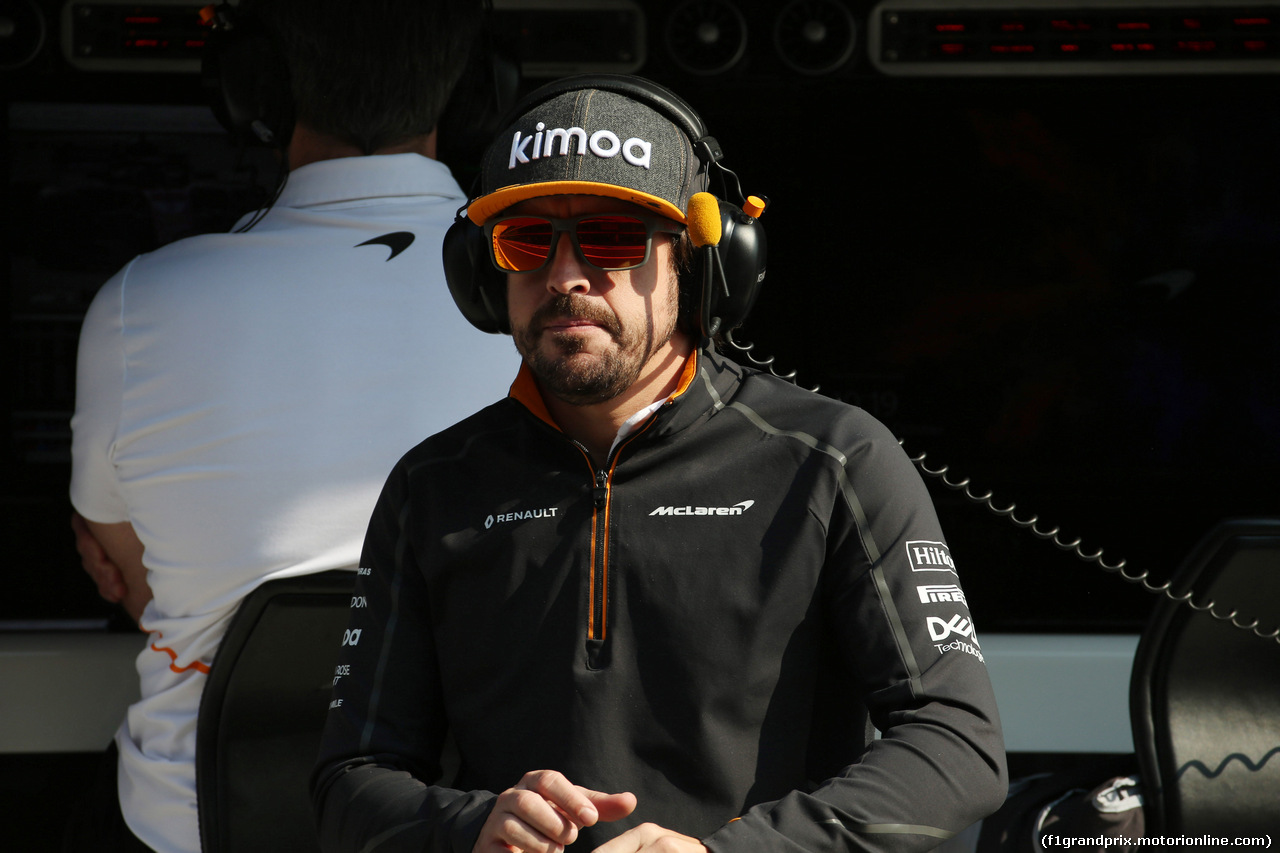 GP MESSICO, 26.10.2018 - Prove Libere 1, Fernando Alonso (ESP) McLaren MCL33