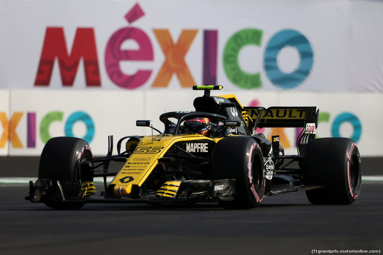 GP MESSICO, 26.10.2018 - Prove Libere 1, Carlos Sainz Jr (ESP) Renault Sport F1 Team RS18