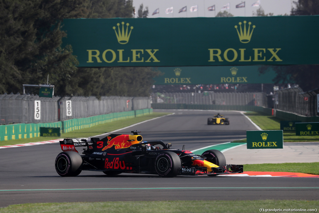 GP MESSICO, 26.10.2018 - Prove Libere 1, Daniel Ricciardo (AUS) Red Bull Racing RB14