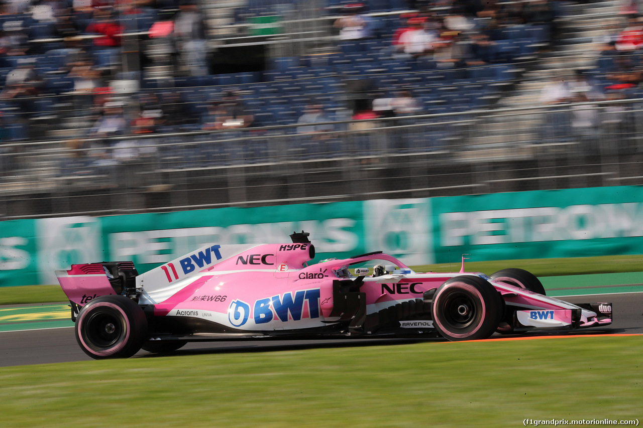 GP MESSICO, 26.10.2018 - Prove Libere 1, Sergio Perez (MEX) Racing Point Force India F1 VJM11