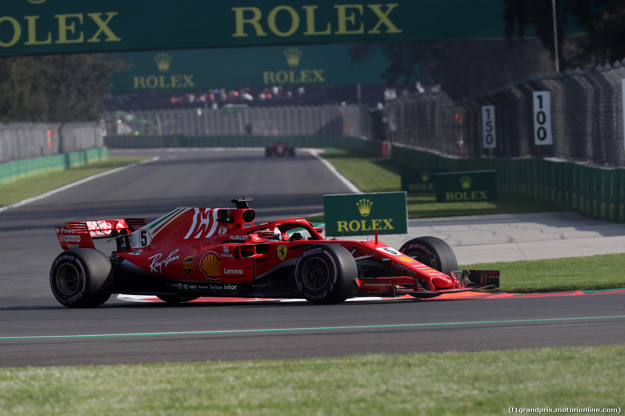 GP MESSICO, 26.10.2018 - Prove Libere 1, Sebastian Vettel (GER) Ferrari SF71H