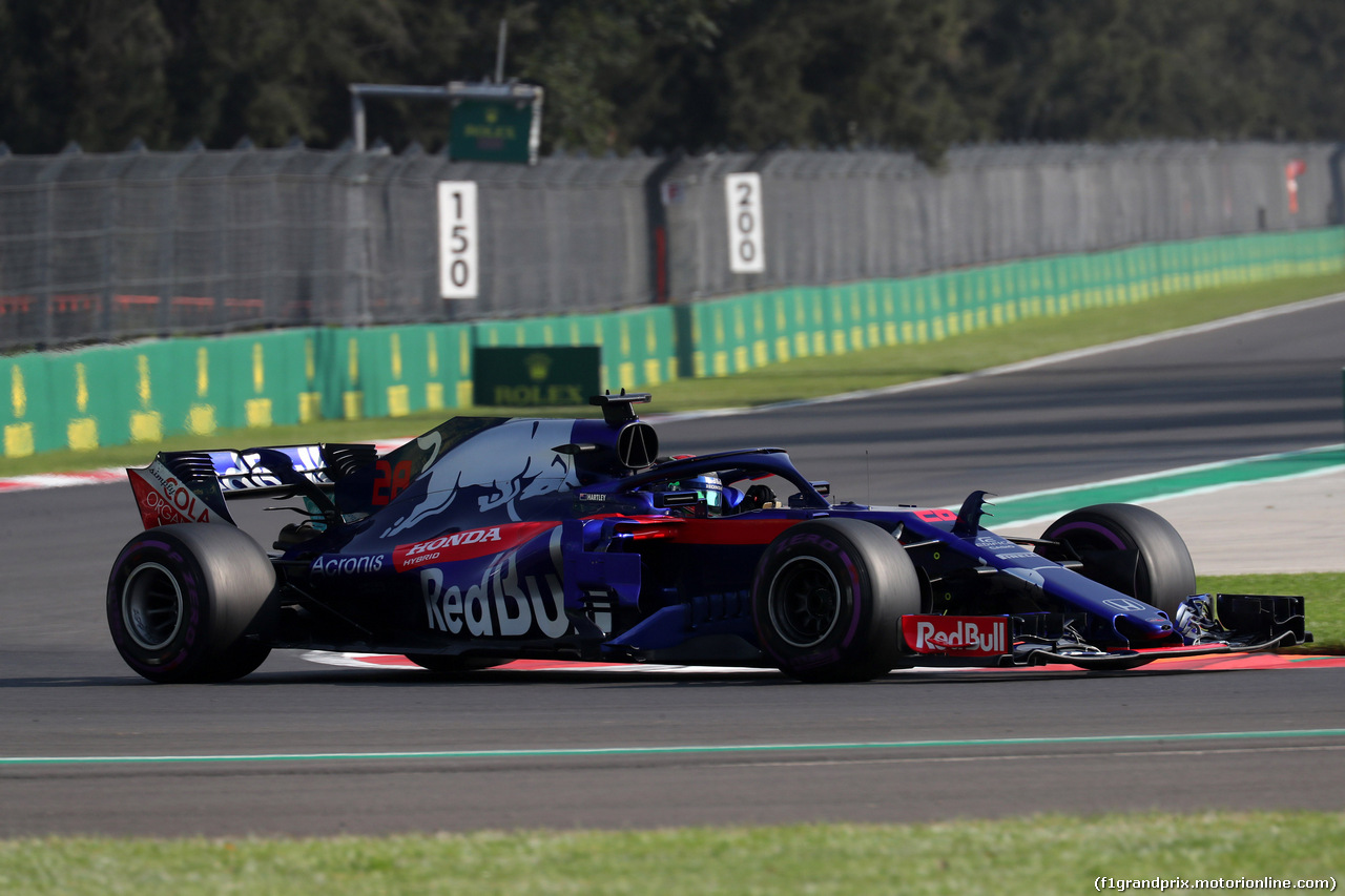 GP MESSICO, 26.10.2018 - Prove Libere 1, Brendon Hartley (NZL) Scuderia Toro Rosso STR13