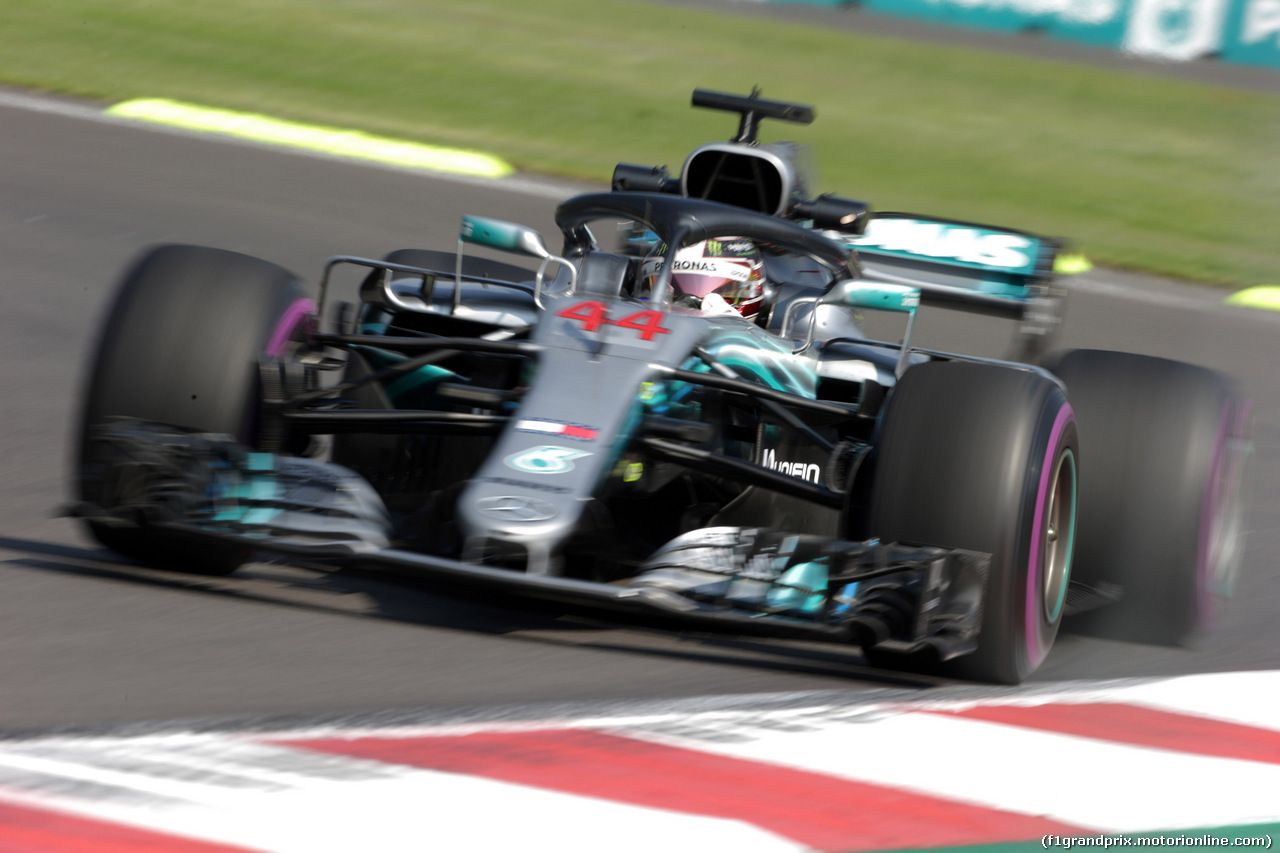 GP MESSICO, 26.10.2018 - Prove Libere 1, Lewis Hamilton (GBR) Mercedes AMG F1 W09