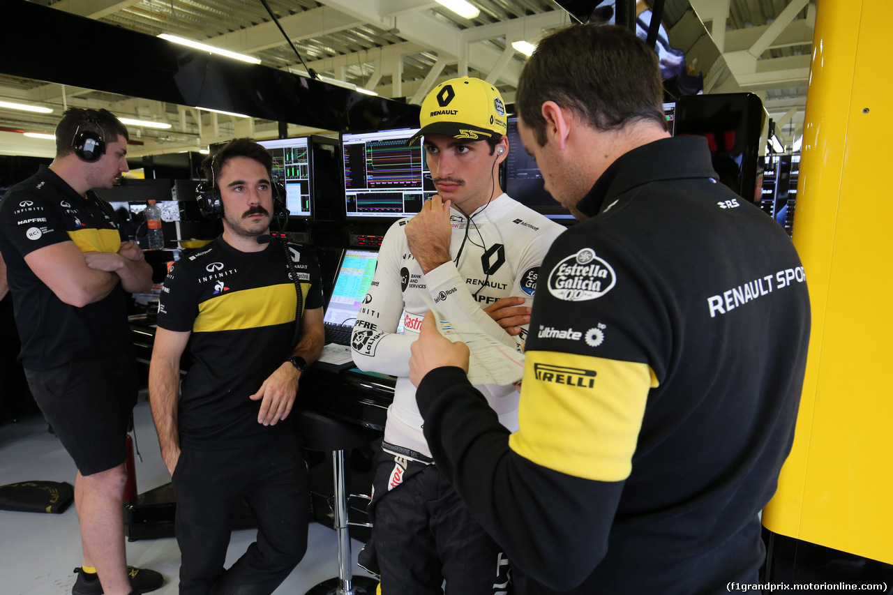 GP MESSICO, 26.10.2018 - Prove Libere 1, Carlos Sainz Jr (ESP) Renault Sport F1 Team RS18