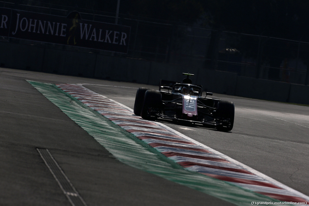 GP MESSICO, 26.10.2018 - Prove Libere 1, Kevin Magnussen (DEN) Haas F1 Team VF-18