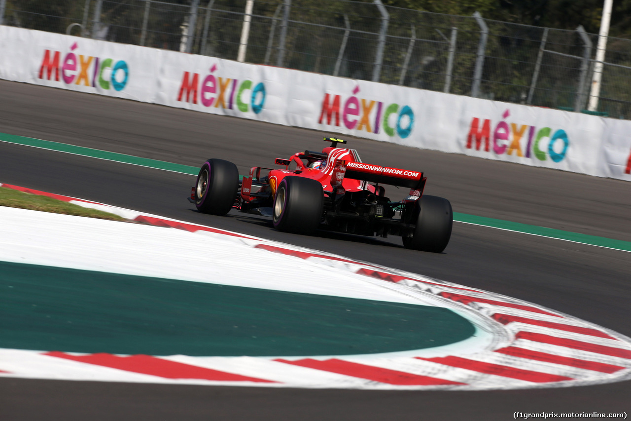 GP MESSICO, 26.10.2018 - Prove Libere 1, Kimi Raikkonen (FIN) Ferrari SF71H