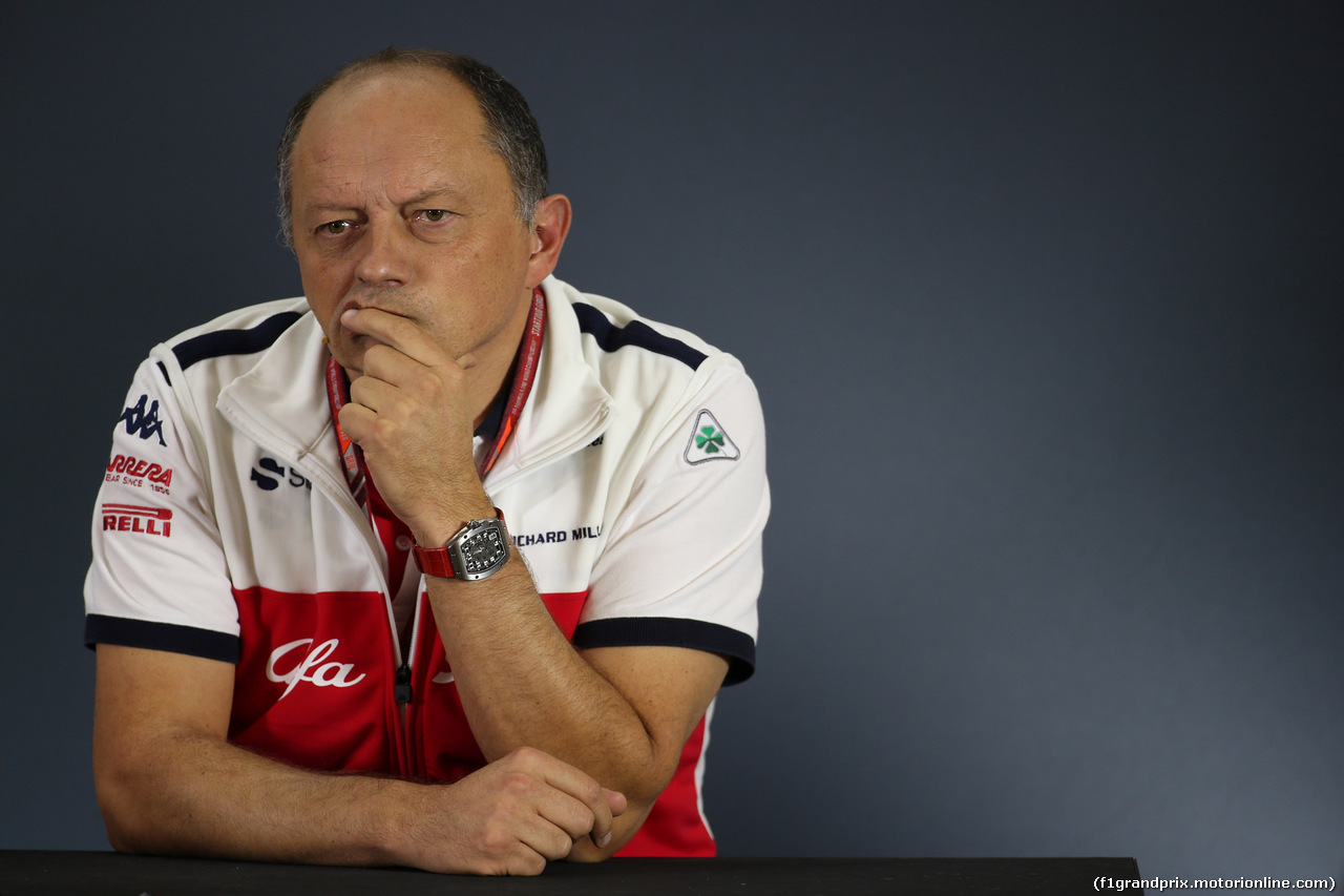 GP MESSICO, 26.10.2018 - Conferenza Stampa, Frederic Vasseur (FRA) Sauber Team Principal