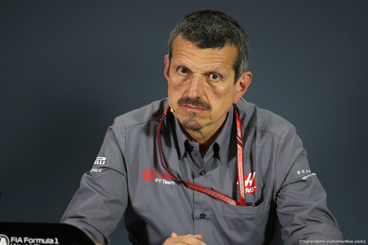 GP MESSICO, 26.10.2018 - Conferenza Stampa, Guenther Steiner (ITA) Haas F1 Team Prinicipal