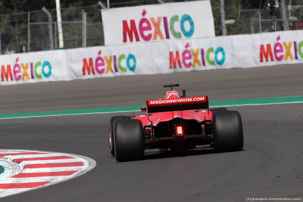 GP MESSICO, 26.10.2018 - Prove Libere 1, Sebastian Vettel (GER) Ferrari SF71H