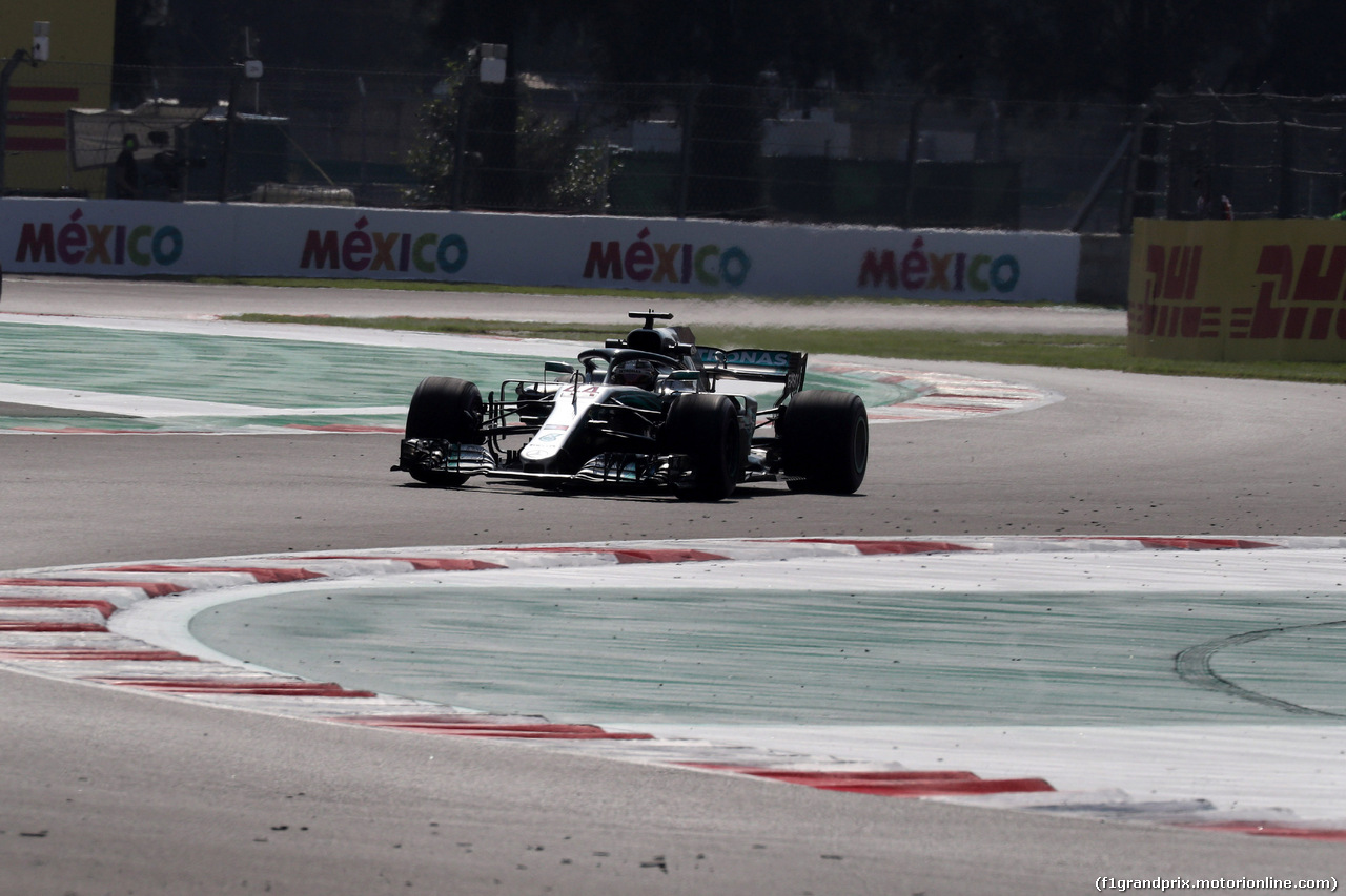 GP MESSICO, 26.10.2018 - Prove Libere 1, Lewis Hamilton (GBR) Mercedes AMG F1 W09