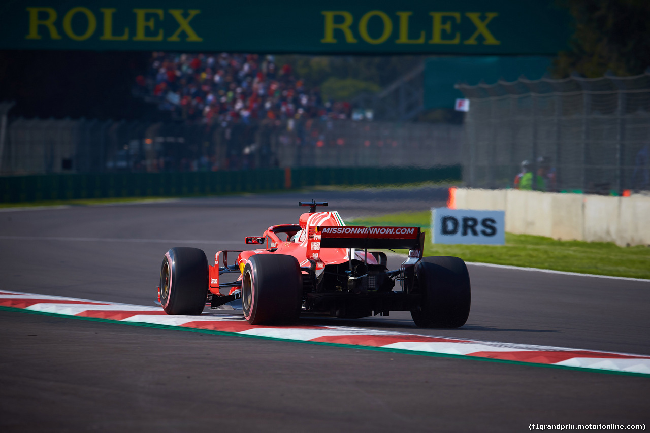 GP MESSICO, 26.10.2018 - Prove Libere 1, Sebastian Vettel (GER) Ferrari SF71H