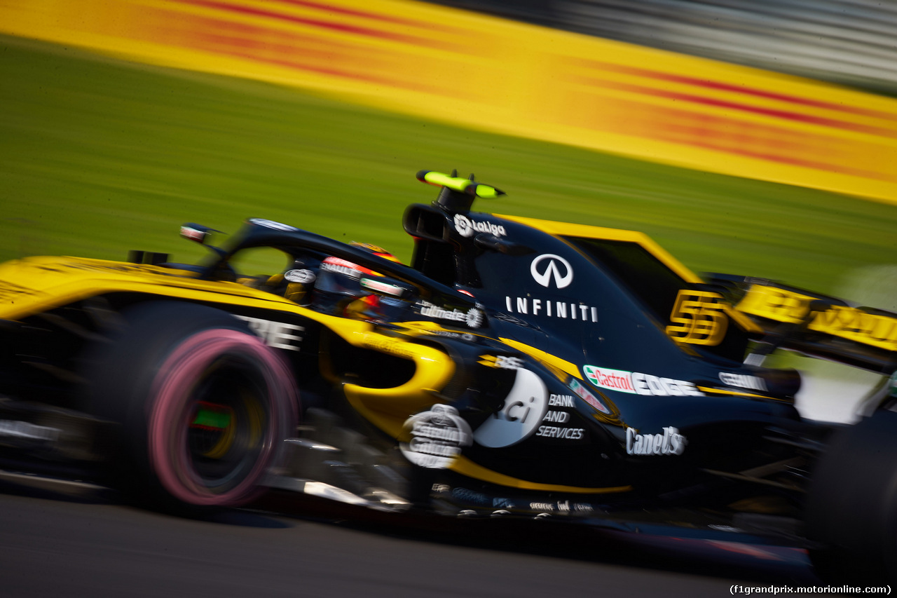 GP MESSICO, 26.10.2018 - Prove Libere 1, Carlos Sainz Jr (ESP) Renault Sport F1 Team RS18