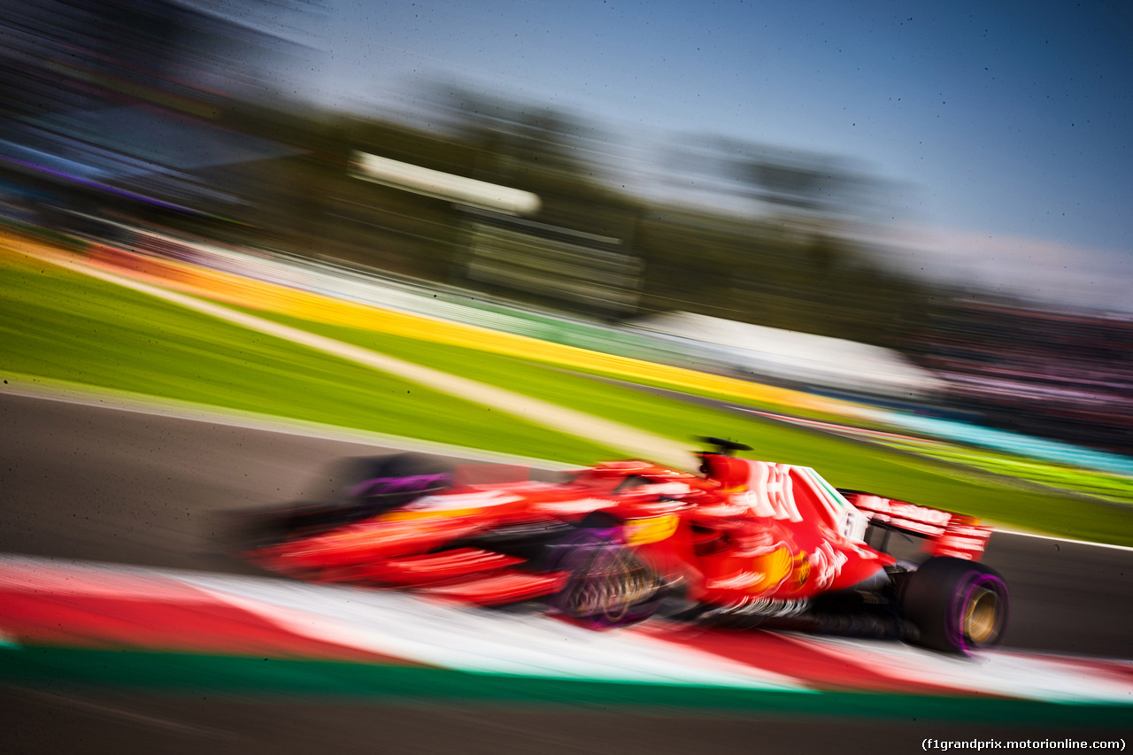 GP MESSICO, 26.10.2018 - Prove Libere 1, Sebastian Vettel (GER) Ferrari SF71H