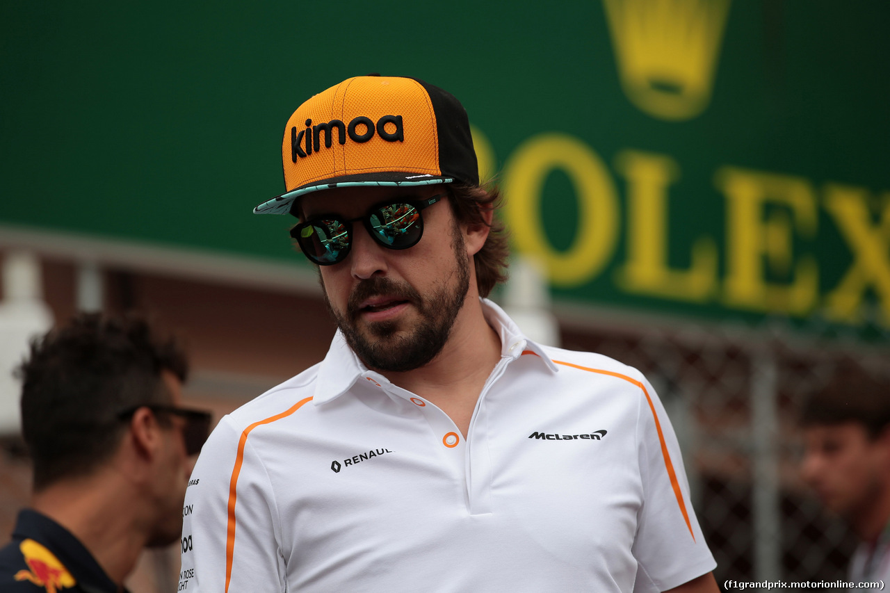 GP MONACO, 27.05.2018 - Fernando Alonso (ESP) McLaren MCL33