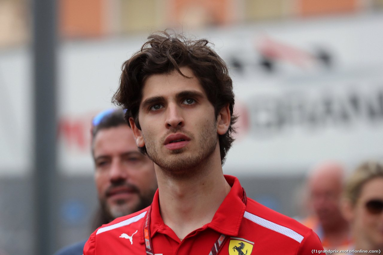 GP MONACO, 27.05.2018 - Gara, Antonio Giovinazzi (ITA) Ferrari