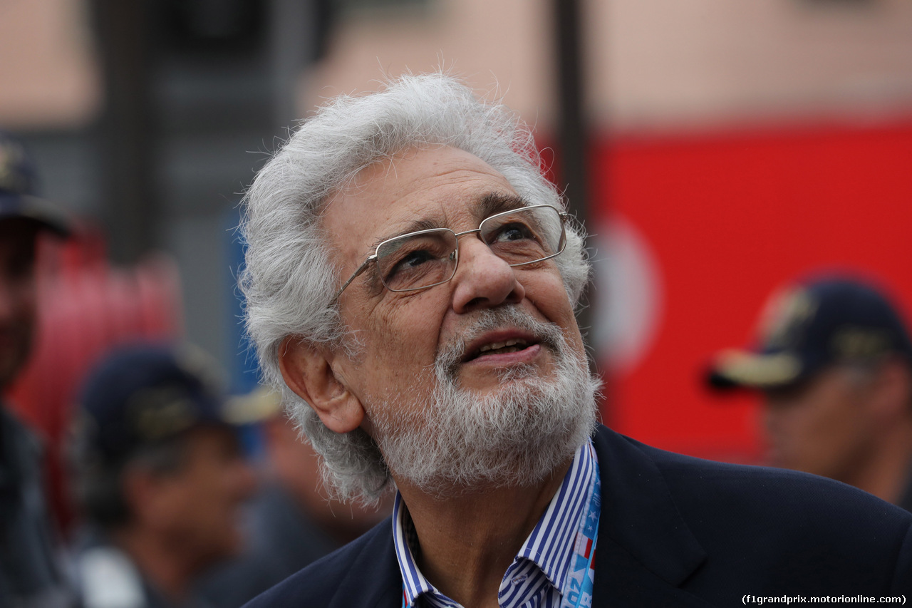 GP MONACO, 27.05.2018 - Gara, Placido Domingo (ESP)