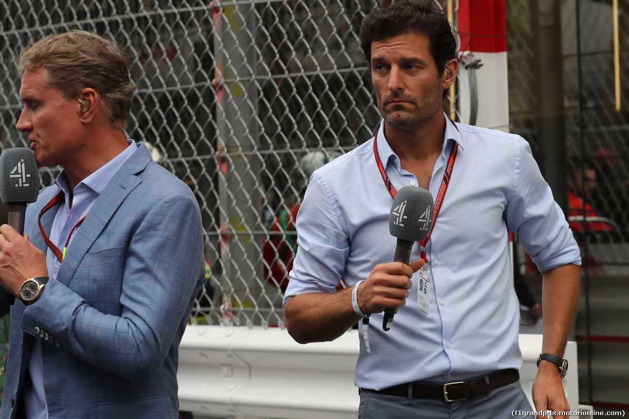 GP MONACO, 27.05.2018 - Gara, David Coulthard (GBR) e Mark Webber (AUS)