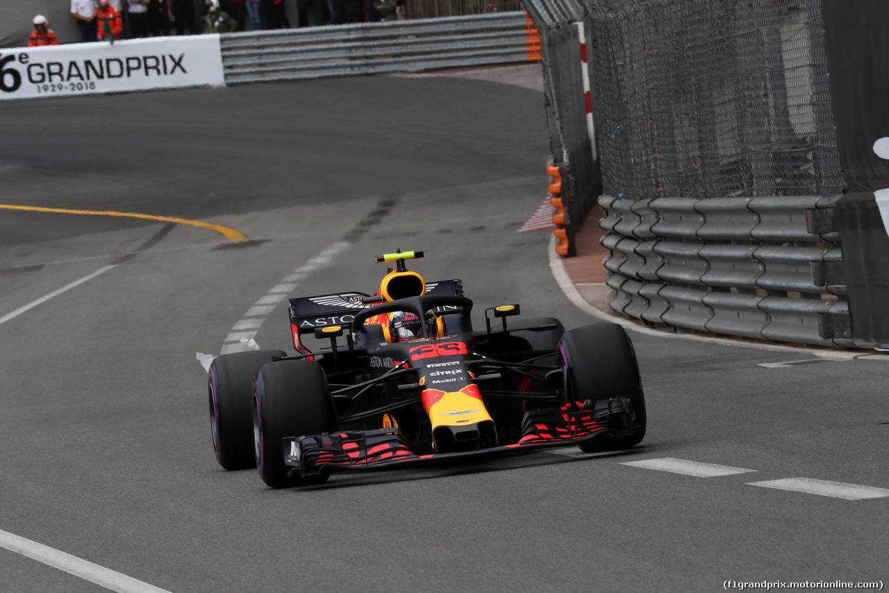 GP MONACO, 27.05.2018 - Gara, Max Verstappen (NED) Red Bull Racing RB14