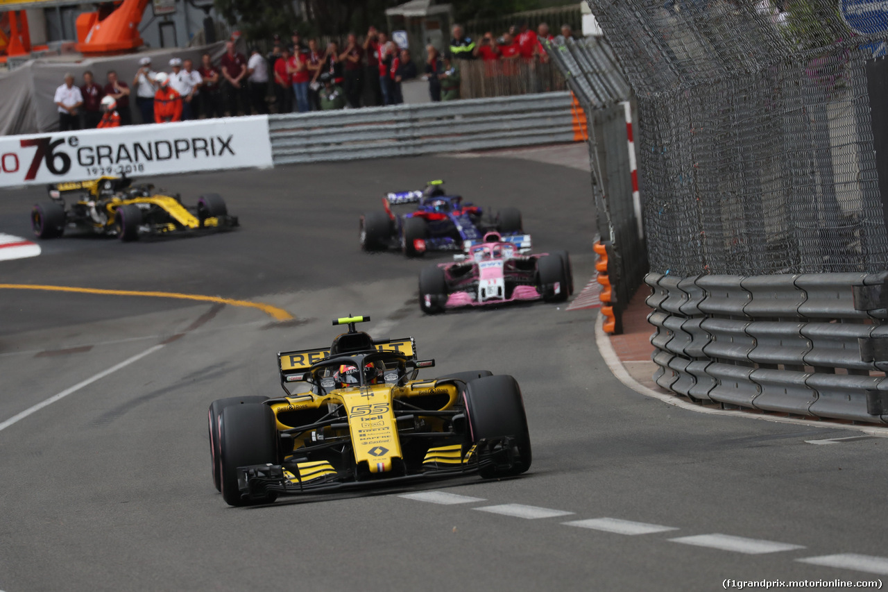 GP MONACO, 27.05.2018 - Gara, Carlos Sainz Jr (ESP) Renault Sport F1 Team RS18