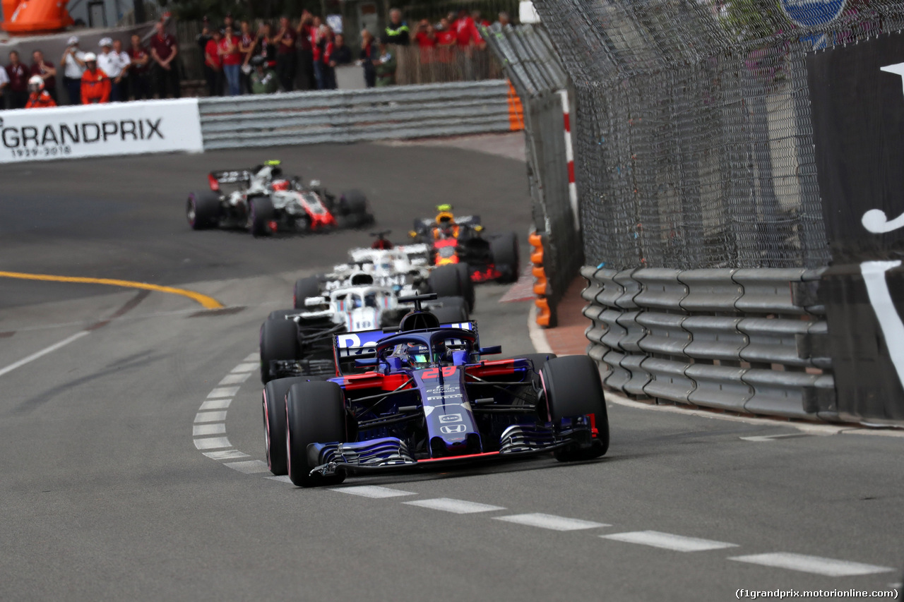 GP MONACO, 27.05.2018 - Gara, Brendon Hartley (NZL) Scuderia Toro Rosso STR13
