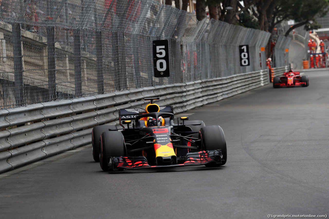 GP MONACO, 27.05.2018 - Gara, Daniel Ricciardo (AUS) Red Bull Racing RB14