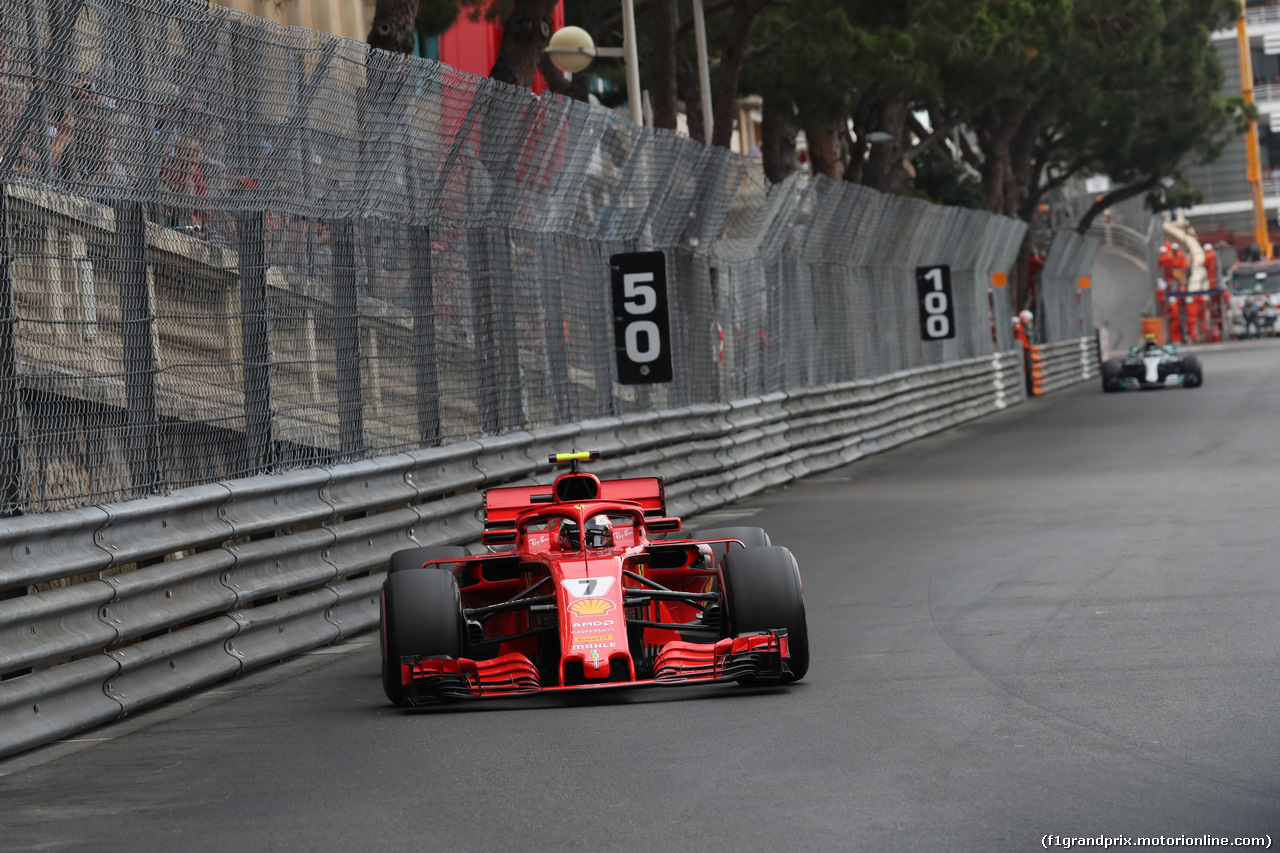 GP MONACO, 27.05.2018 - Gara, Kimi Raikkonen (FIN) Ferrari SF71H