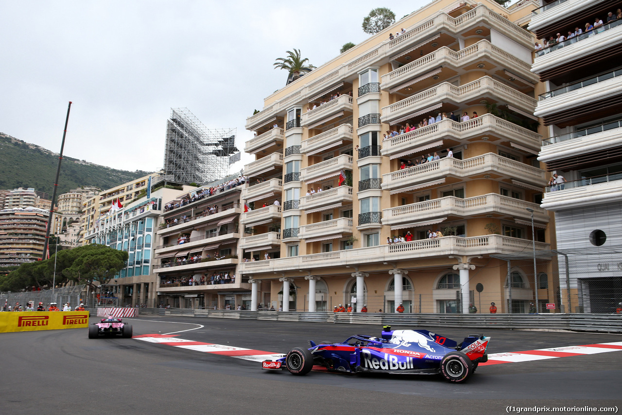 GP MONACO, 27.05.2018 - Gara, Pierre Gasly (FRA) Scuderia Toro Rosso STR13